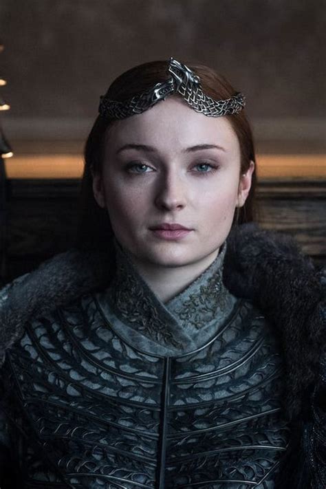 Game of Thrones Season 8: Sansa Stark as Queen in the North。